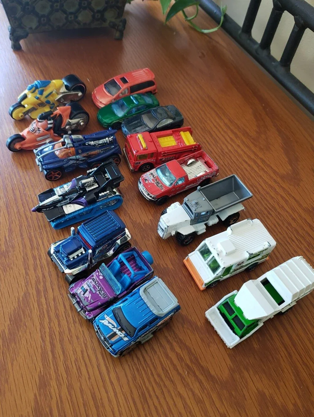 Vtg (15) Hotwheel Vehicles -80's thru early 2000's